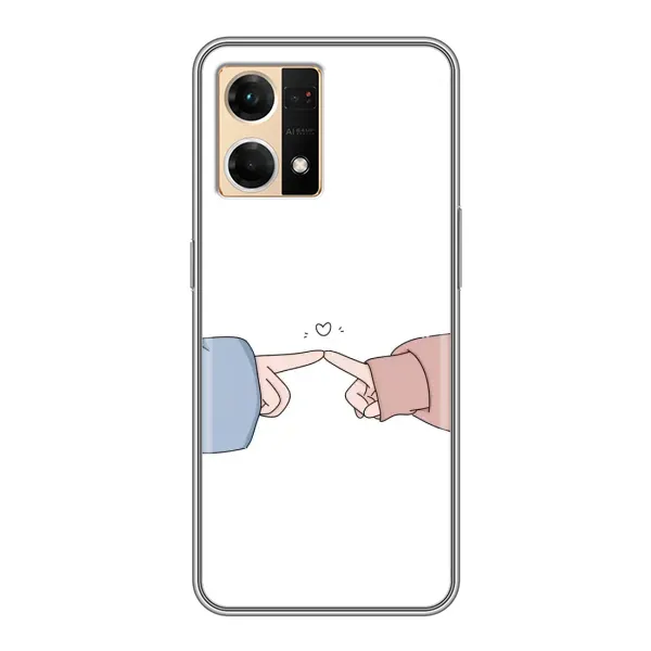 Чехол с рисунком «Руки мамы» для OPPO Reno7 4G Чехол с рисунком «Руки мамы» для OPPO Reno7 4G