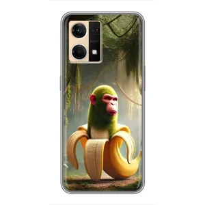 Чохол з мемами траралело тралала для Oppo Reno7 4G (Шимпанзіні бананіні)