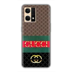 Чохли бренд ГУЧЧІ для Oppo Reno7 4G (Стиль GUCCI)