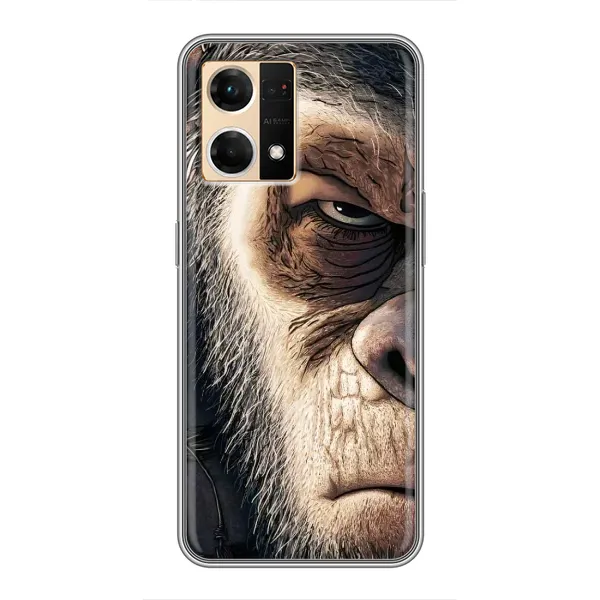 Чехол с рисунком «Суровый» для OPPO Reno7 4G