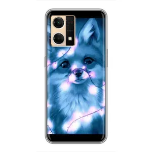 Чехол с Лисичкой для Oppo Reno7 4G (Яркая Лиса)