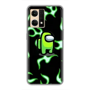 Чохол "Амонг Ас" для Оппо Рено 7 (4G) (Яскравий гравець)
