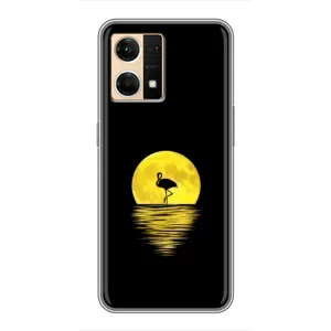 Літній Чохол на Oppo Reno7 4G (Жовтий Захід сонця)