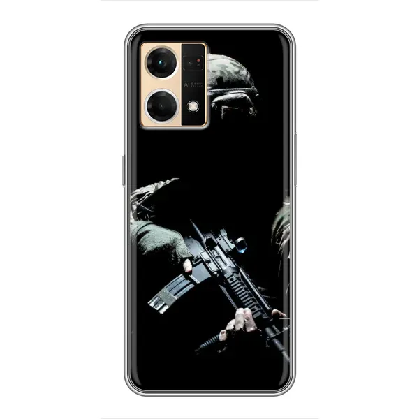 Чехол с рисунком «ЗСУ снайпер» для OPPO Reno7 4G Чехол с рисунком «ЗСУ снайпер» для OPPO Reno7 4G