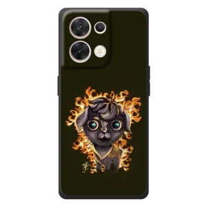 Чехлы на военную тематику для OPPO Reno 8 5G (Бавовна мем)