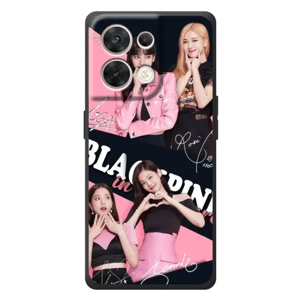 Чехол с рисунком «BLACKPINK» для OPPO Reno 8 5G
