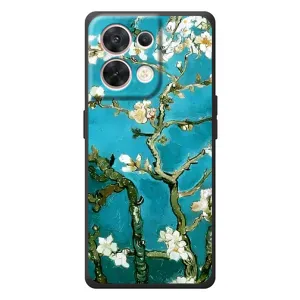 Чехол с принтом САКУРЫ на OPPO Reno 8 5G (Цветение Сакуры)