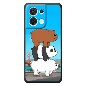 Чехлы с Пандами на OPPO Reno 8 5G (Друзья)