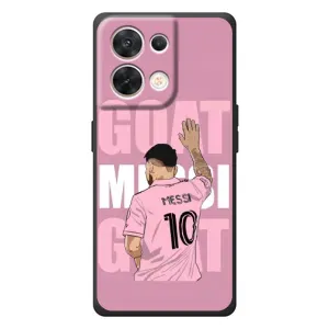 Чехлы Лео Месси в Майами на OPPO Reno 8 5G (GOAT MESSI)