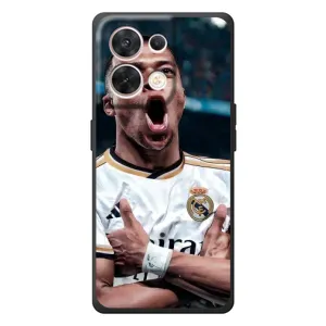 Чехол (TPU) с Футболистом на OPPO Reno 8 5G (Гол Мбаппе)