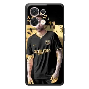 Силиконовый Чехол OPPO Reno 8 5G (Gold Neymar)