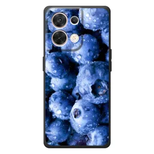 Чехол с изображением вкусной еды для OPPO Reno 8 5G (Голубика)