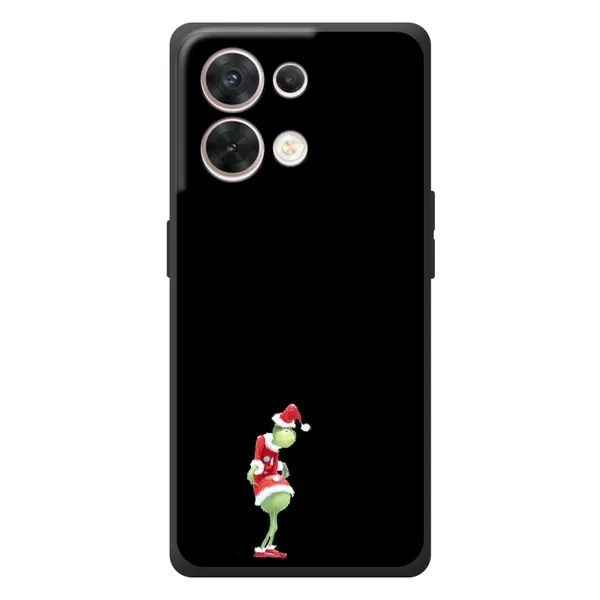 Чехол с рисунком «Гринч на чорном» для OPPO Reno 8 5G Чехол с рисунком «Гринч на чорном» для OPPO Reno 8 5G