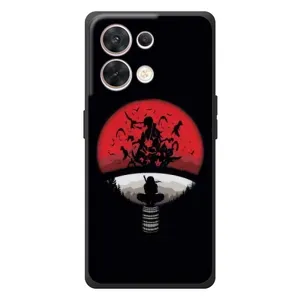 Чохли з принтом Ітачі Учіха на OPPO Reno 8 5G (Ітачі на чорному)