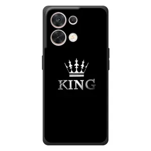 Чохол (Корона на чорному фоні) для ОРО Рєnо 8 5G (KING)