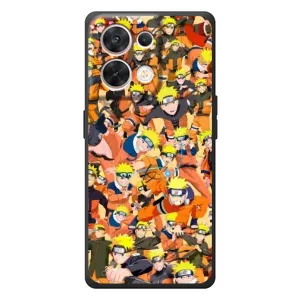 Чохли з принтом НАРУТО на OPPO Reno 8 5G (Коллаж Наруто)
