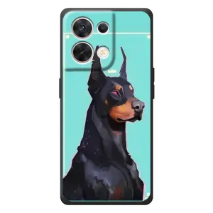 Чехол ДОБЕРМАН для OPPO Reno 8 5G (Король доберман)