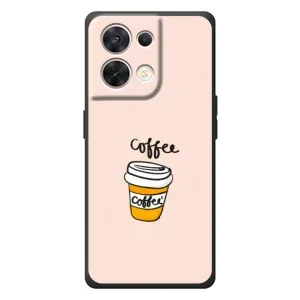 Чехол с изображением вкусной еды для OPPO Reno 8 5G (Кружка кофе)