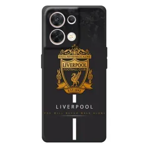 Силиконовые Чехлы принт Футбол на OPPO Reno 8 5G (Liverpool)