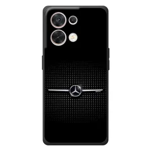 Силиконовый бампер с картинкой машины на OPPO Reno 8 5G (Mercedes)