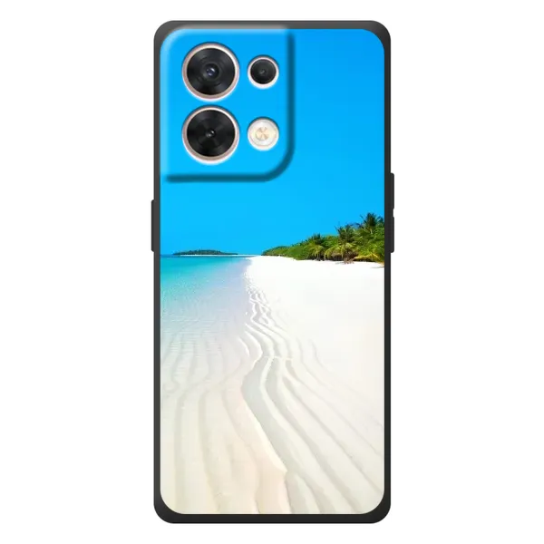 Чехол с рисунком «Море песок» для OPPO Reno 8 5G Чехол с рисунком «Море песок» для OPPO Reno 8 5G