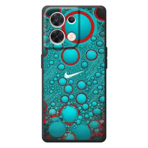 Силіконовый Чохол на OPPO Reno 8 5G з картинкою НАЙК (Найк зелений)