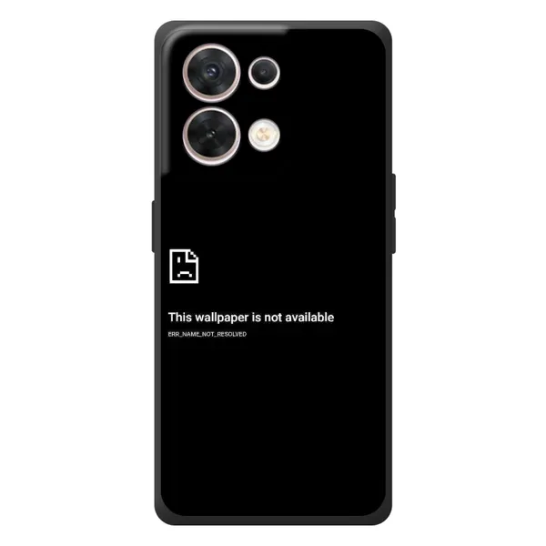 Чехол с рисунком «Ошибка» для OPPO Reno 8 5G