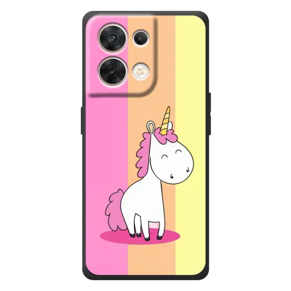 Чехол с рисунком «Радужный Единорог» для OPPO Reno 8 5G Чехол с рисунком «Радужный Единорог» для OPPO Reno 8 5G