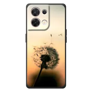Силиконовый Чехол с одуванчиками на OPPO Reno 8 5G (Роздумаханый одуванчик)
