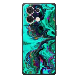 Чехлы с тематикой "Мрамор" на ОПО Reno 8 5G (Салатный мрамор)