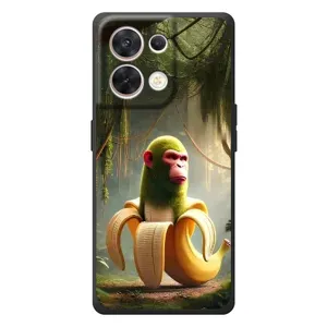 Чехол с мемами тралалело тралала для OPPO Reno 8 5G (Шимпанзини бананини)