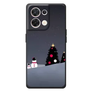 Чехлы на Новый Год OPPO Reno 8 5G (Снеговички)