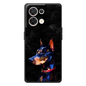 Бампер для OPPO Reno 8 5G с картинкой "Песики" (Собака Мопс)