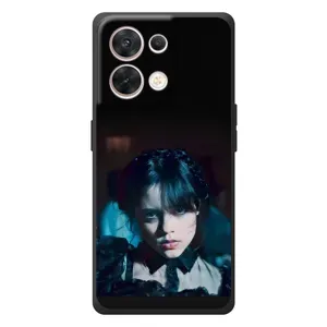 Чехлы с принтом Уэнсдей на OPPO Reno 8 5G (Танец Уэнсдей)