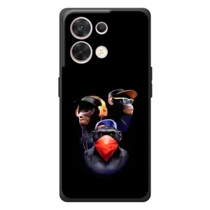 Чехлы с Горилой на ОПО Reno 8 5G (Три обезьяны)