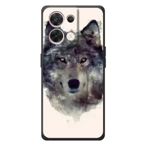 Чехол с Волком на OPPO Reno 8 5G (Волк)