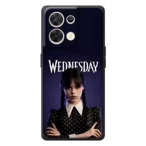 Чехлы с принтом Уэнсдей на OPPO Reno 8 5G (Wednesdey)