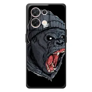 Чехлы с Горилой на ОПО Reno 8 5G (Злая Обезьяна)
