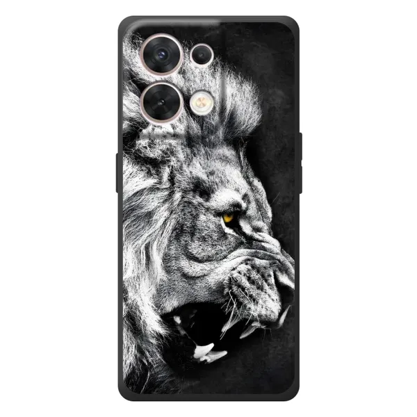 Чехол с рисунком «Злой ЛЕВ» для OPPO Reno 8 5G Чехол с рисунком «Злой ЛЕВ» для OPPO Reno 8 5G