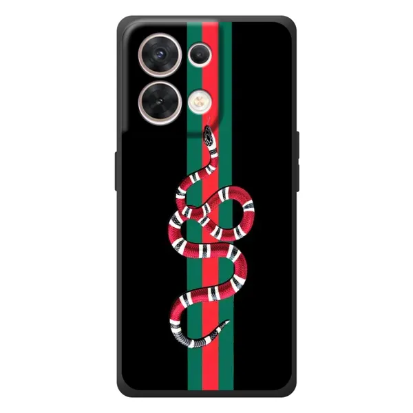 Чехол с рисунком «Змей Гуччи» для OPPO Reno 8 5G Чехол с рисунком «Змей Гуччи» для OPPO Reno 8 5G