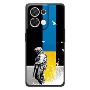 Патриотический Чехол для OPPO Reno 8 5G (ЗСУ)