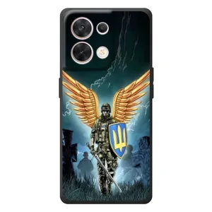 Патриотический Чехол для OPPO Reno 8 5G (ЗСУ з крильями)