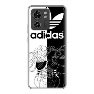 Чехол в стиле "Адидас" для ОППО Рено 8 Про 5Г (Adidas шнурки)