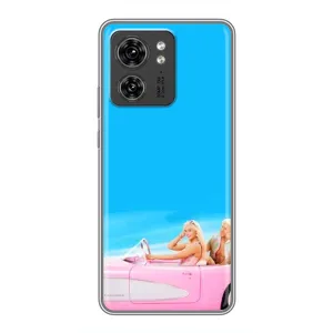 Силиконовый Чехол Барби Фильм на OPPO Reno 8 Pro 5G (Барби и Кен)