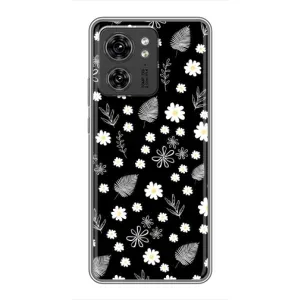 Чохли з тематикою "КВІТИ" на OPPO Reno 8 Pro 5G (цвітіння на чорному)