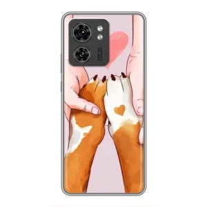 Чехол (ТПУ) Милые собачки для OPPO Reno 8 Pro 5G (Любовь к собакам)