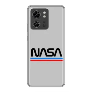Силиконовый бампер с принтом "Наса" на OPPO Reno 8 Pro 5G (Наса)