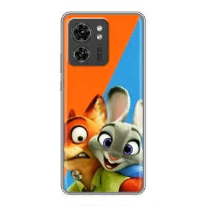 Чехлы ЗВЕРОПОЛИС для OPPO Reno 8 Pro 5G (Ник и Хопс)