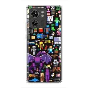 Чохол майнкрафт для OPPO Reno 8 Pro 5G (Усі персонажі)