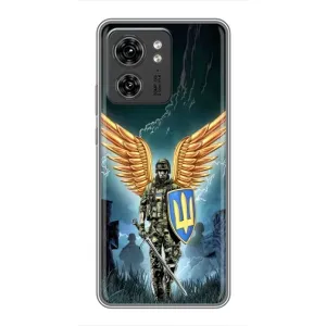 Патриотический Чехол для OPPO Reno 8 Pro 5G (ЗСУ з крильями)